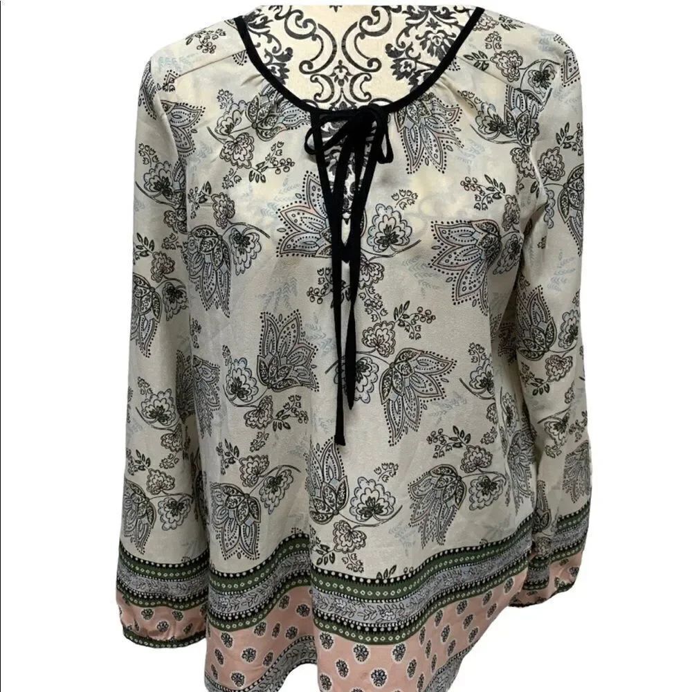 Sanctuary BOHO Hippie Long Sleeve Top